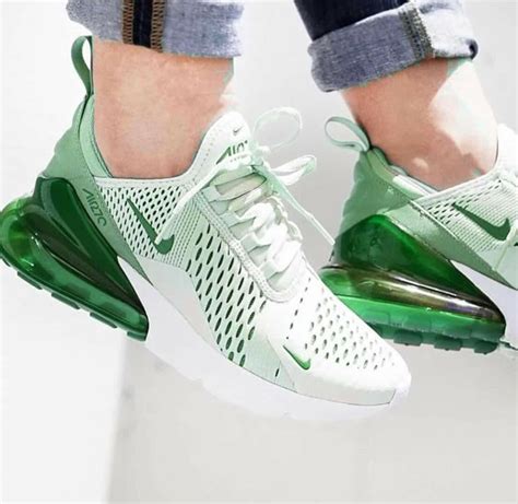 Green Nike Air Shoes